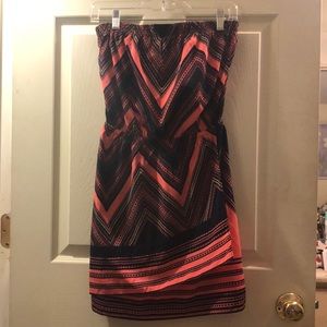 Express strapless dress